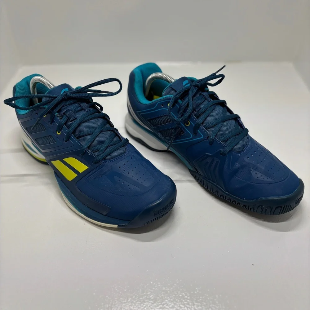Babolat Propulse Team BPM AC Men’s Tennis Shoes Size 10.5 Blue Yellow All Court - Picture 3 of 14